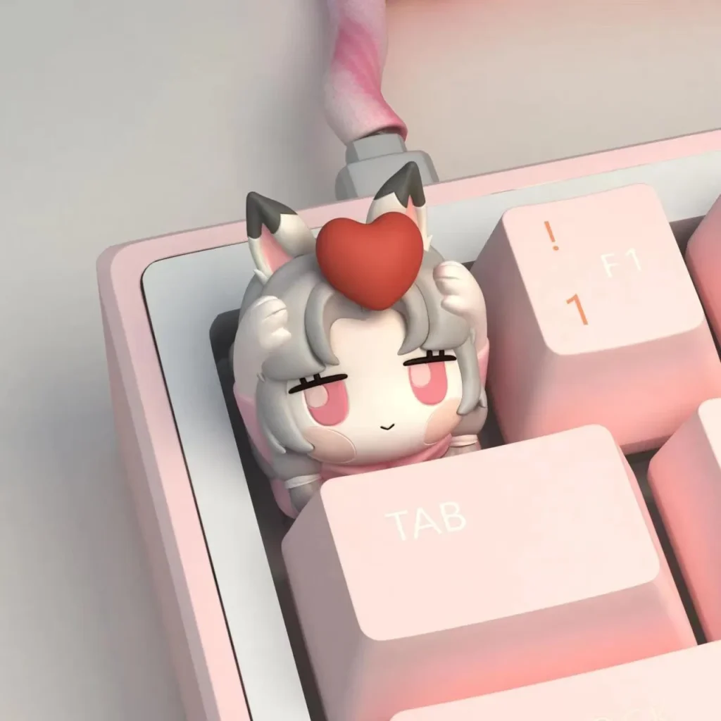 naraka-bladepoint-pink-tsuchimikado-kurumi-keycap-side3