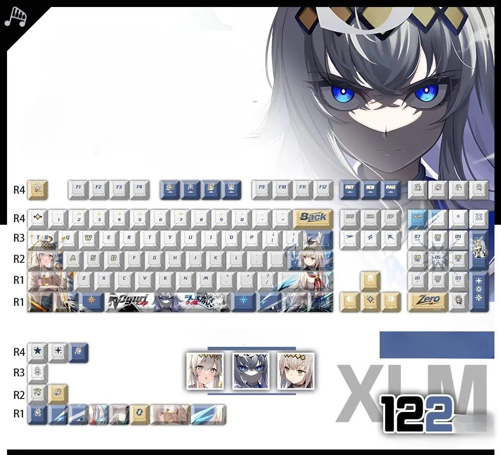 oguricap-oem-keycap-set-mechanical-keyboard-cover