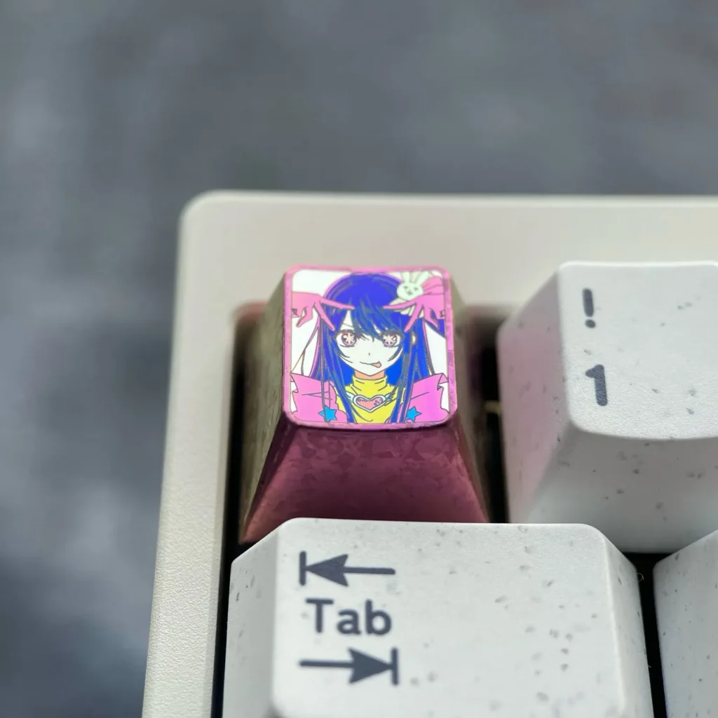 oshi-no-ko-ai-hoshino-keycap-front