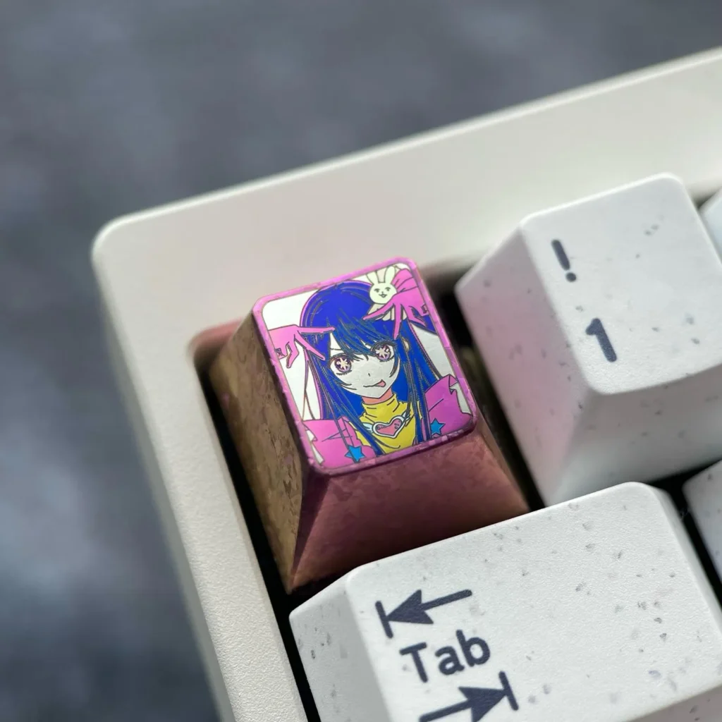 oshi-no-ko-ai-hoshino-keycap-side