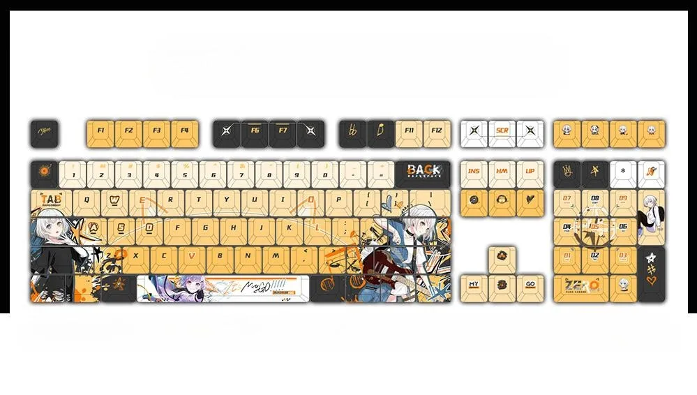 rana-kaname-cherry-keycapset-mechanical-keyboard-upfront