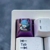 re-zero-rem-halloween-themed-keycap-cover