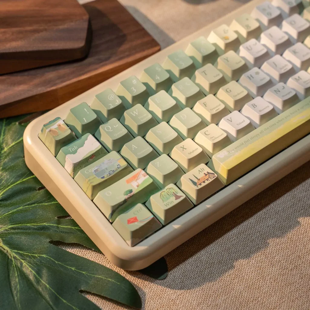 spring-outing-series-keycap-set-side