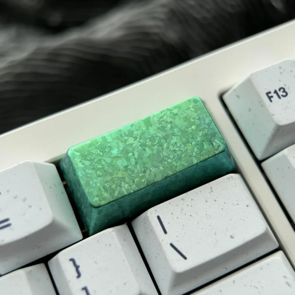 stylish-icecrystal-series-backspace-key-keycaps-green
