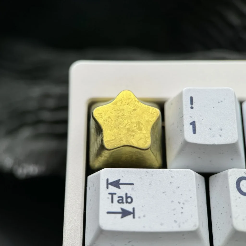 stylish-star-series-keycaps-gold