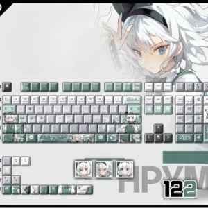 touhouproject-youmukonpaku-cherry-keycapset-mechanical-keyboard-cover