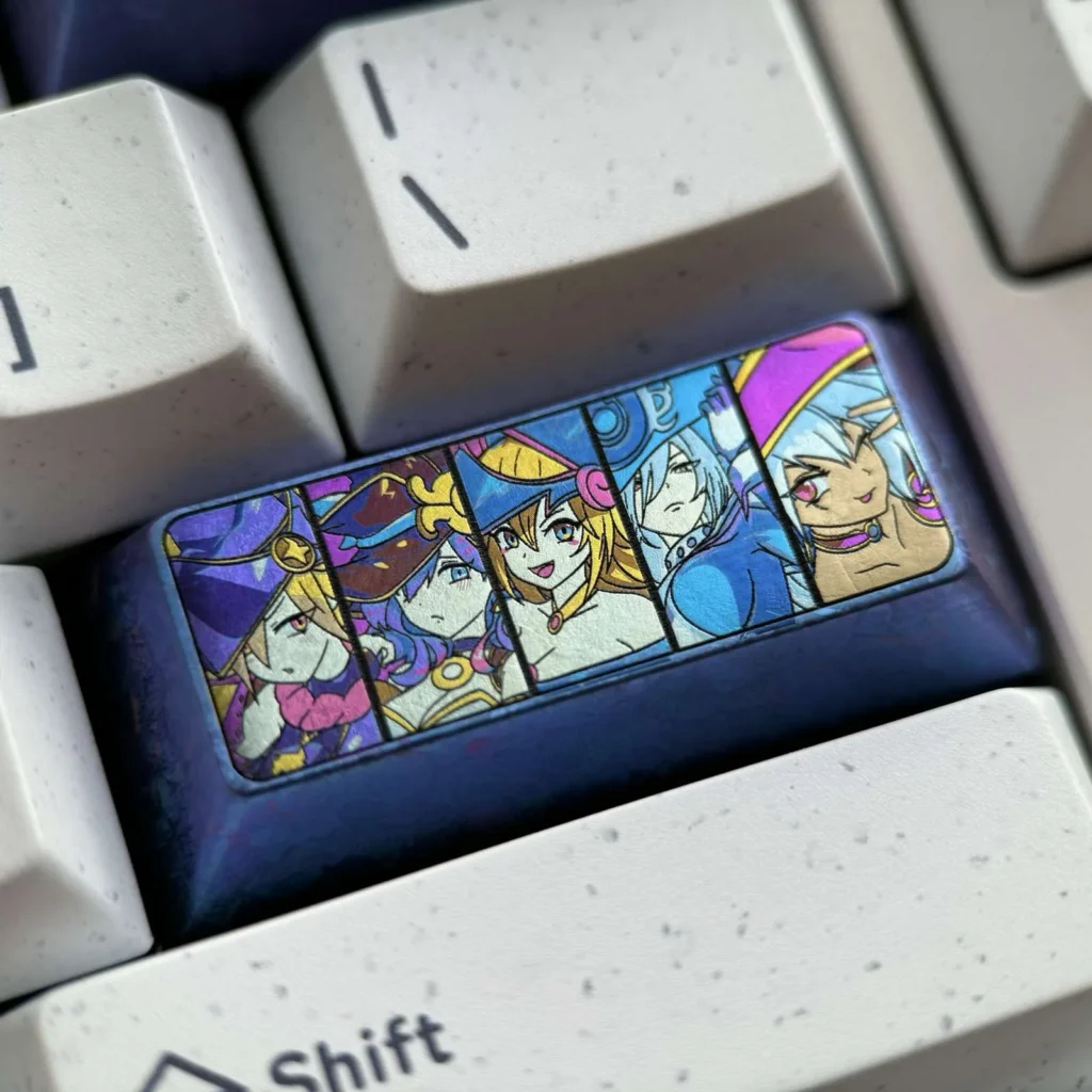yugioh-magician-girl-enter-key-keycaps-side