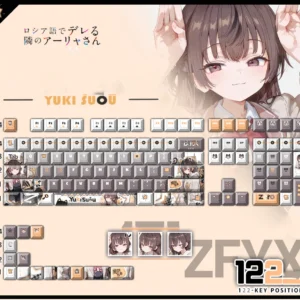 yuki-suou-cherry-keycapset-mechanical-keyboard-cover