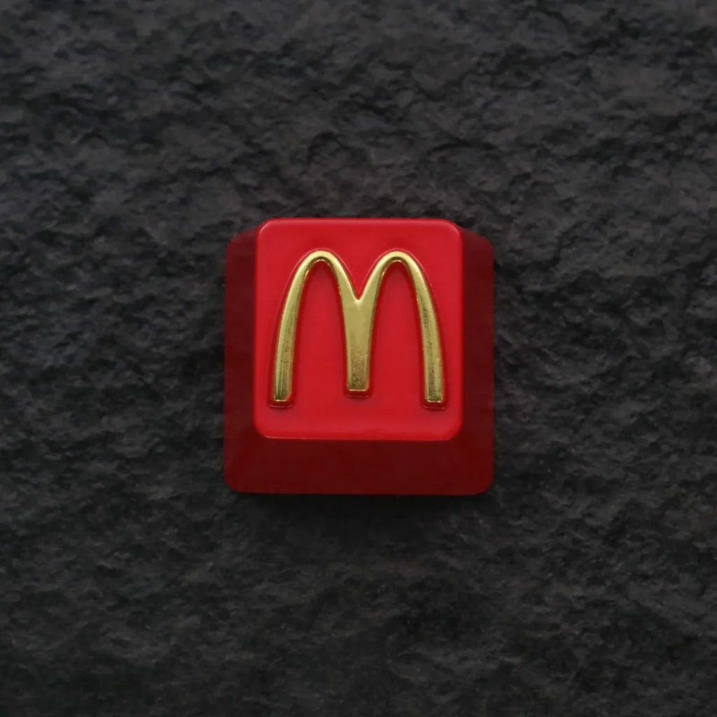 adorable-mcdonald-logo-keycap-cover