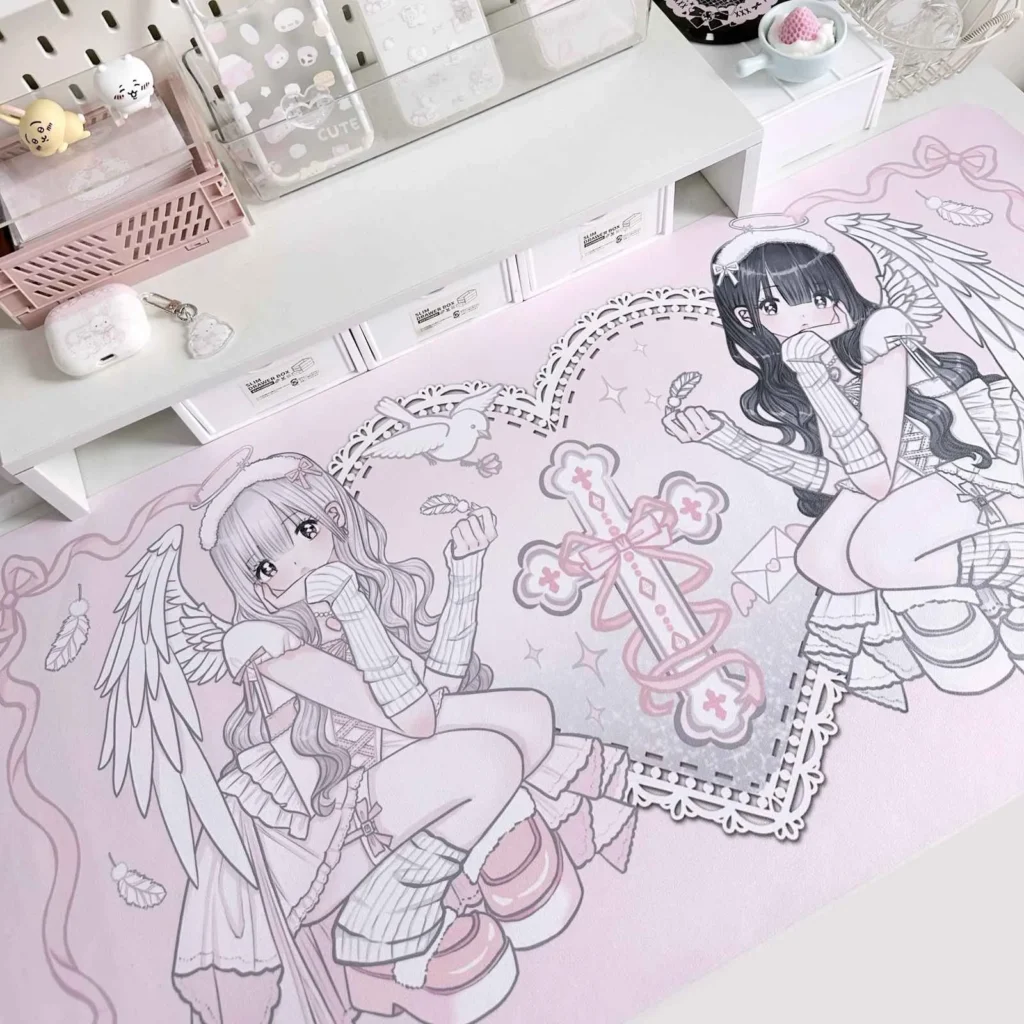 angel-girl-desk-mat-cover