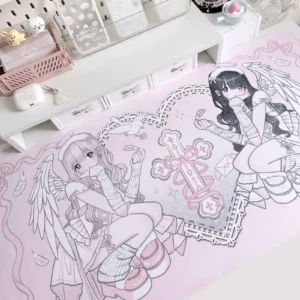 angel-girl-desk-mat-cover