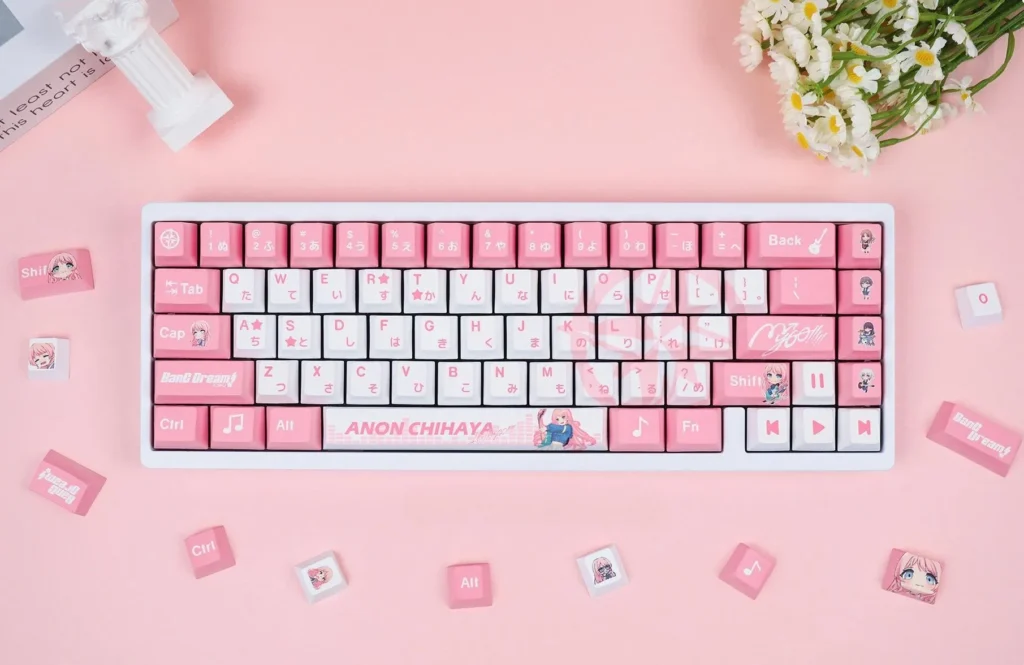 anon-chihaya-keycap-set-mechanical-keyboard-cover
