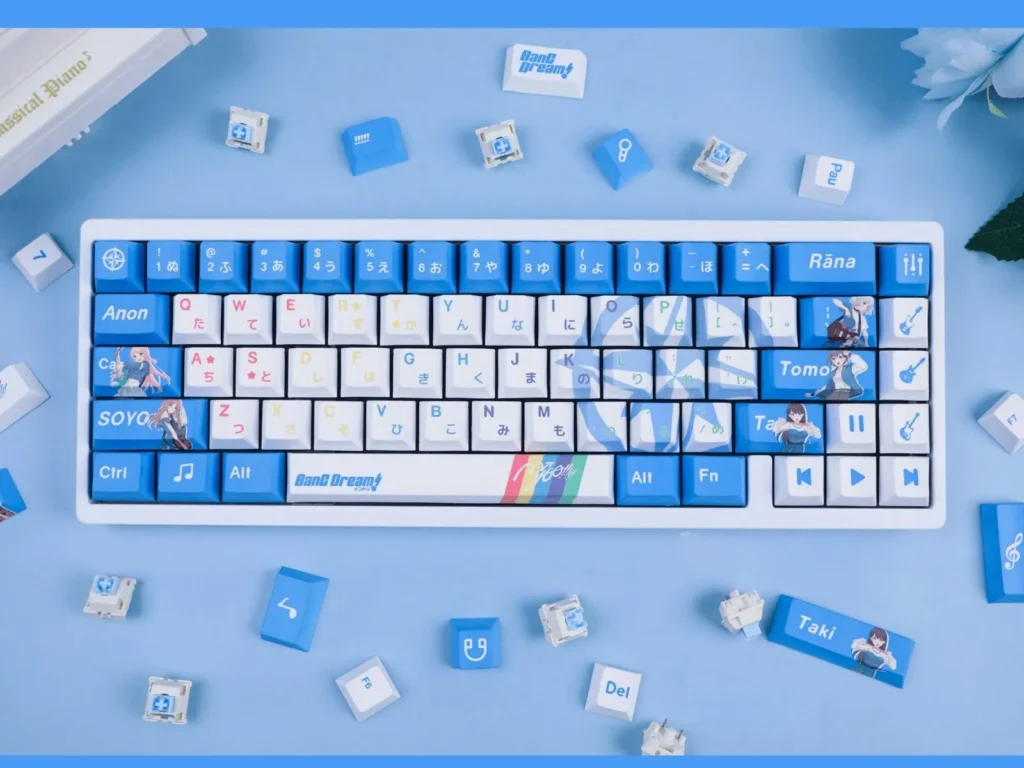 bangdream-itsmygo-character-keycapset-mechanical-keyboard-cover