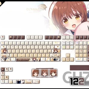 clannad-nagisafurukawa-cherry-keycapset-mechanical-keyboard-cover