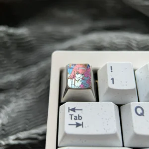 darlingin-thefranxx-zerotwo-with-flower-keycaps-grey