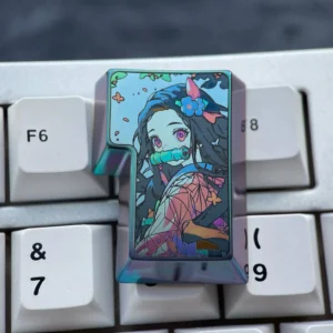 demonslayer-nezuko-kamado-7shaped-enterkey-keycap-cover
