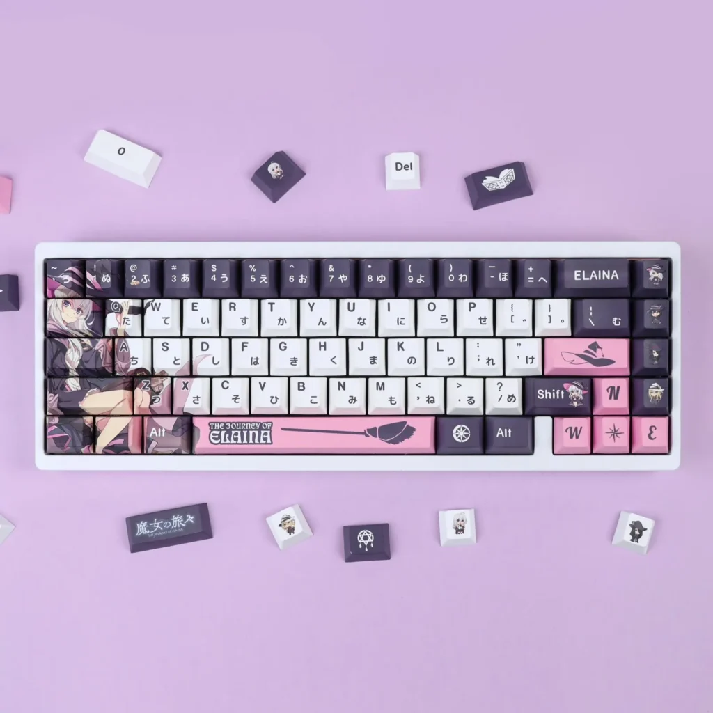 elaina-keycap-set-mechanical-keyboard-cover