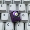 fern-purple-ice-crystal-keycap-front