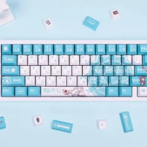frieren-cherry-keycap-set-mechanical-keyboard-cover
