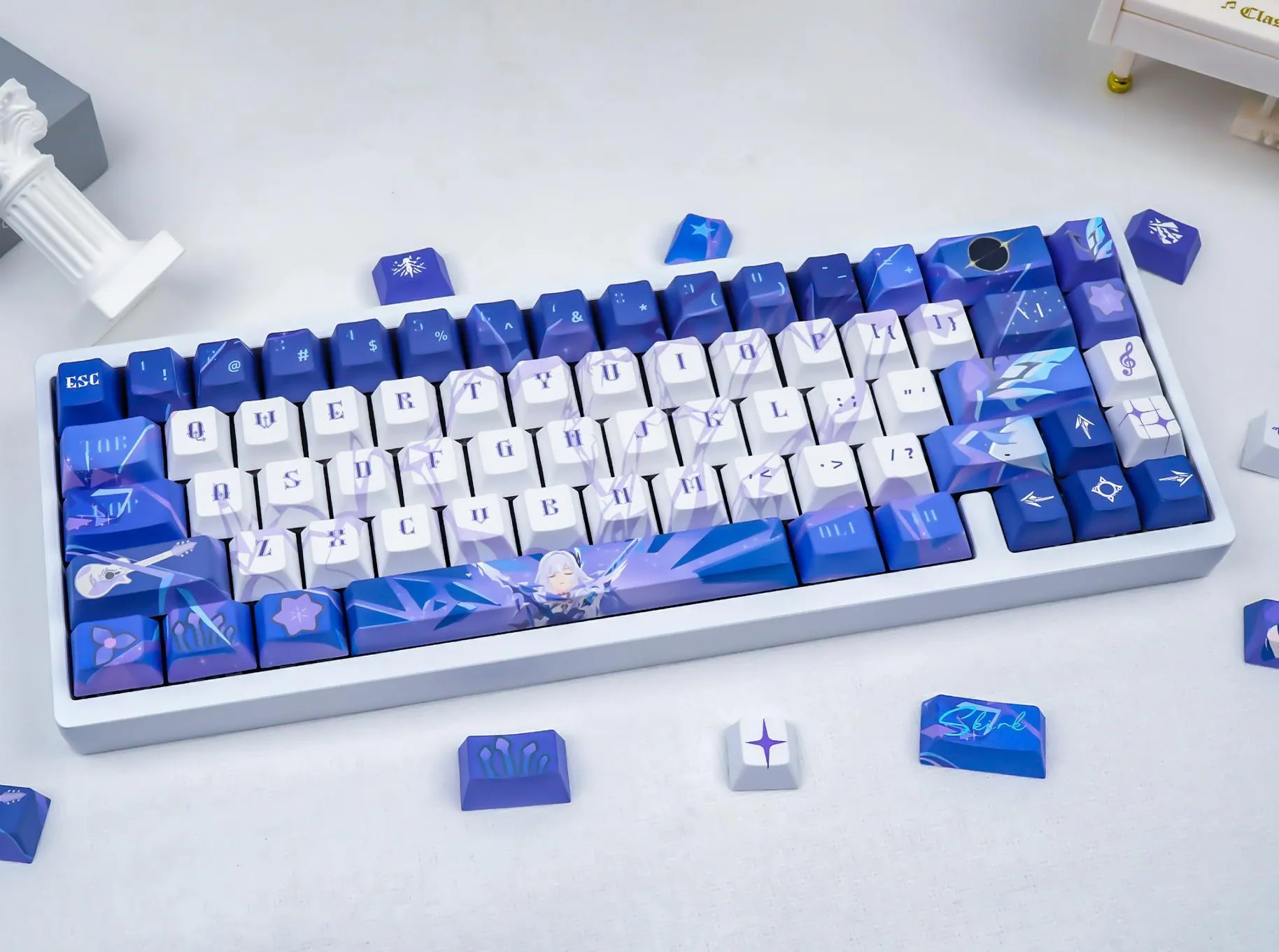 genshin-impact-skirk-keycapset-mechanical-keyboard-front2