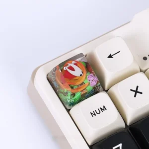hollowknight-silksong-stylish-hornet-transparent-keycap-cover