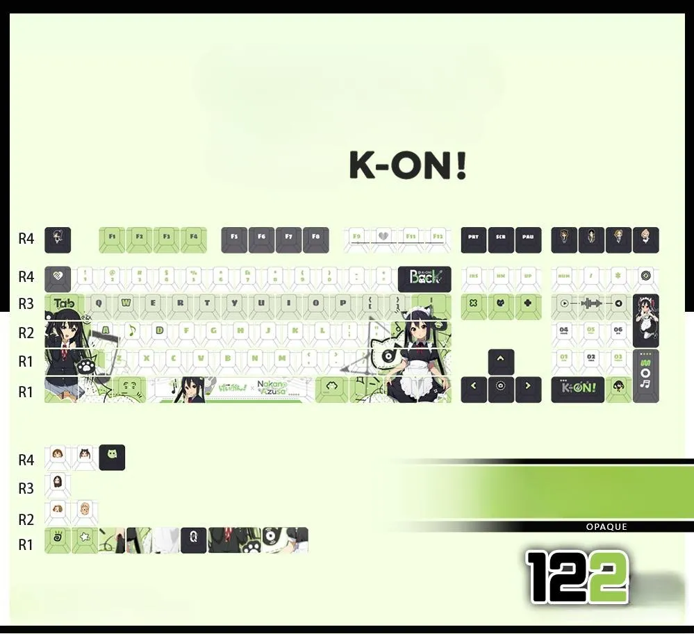 kon-azusanakano-cherry-keycapset-mechanical-keyboard-opaque
