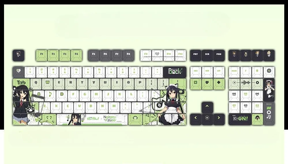 kon-azusanakano-cherry-keycapset-mechanical-keyboard-upfront