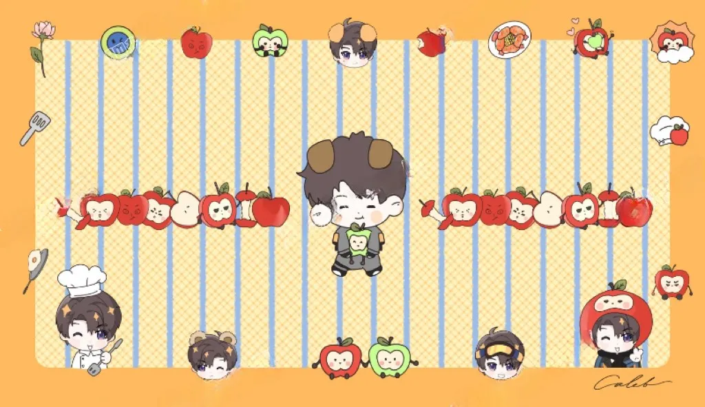 love-and-deepspace-caleb-desk-mat-cover