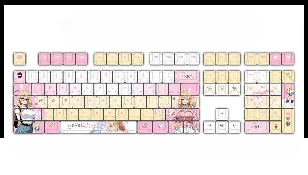marin-kitagawa-cherry-keycapset-mechanical-keyboard-upfront