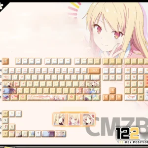 mashiro-shiina-cherry-keycapset-mechanical-keyboard-cover