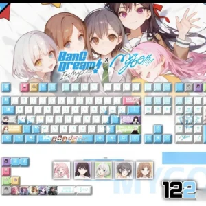 mygo-band-cherry-keycapset-mechanical-keyboard-cover