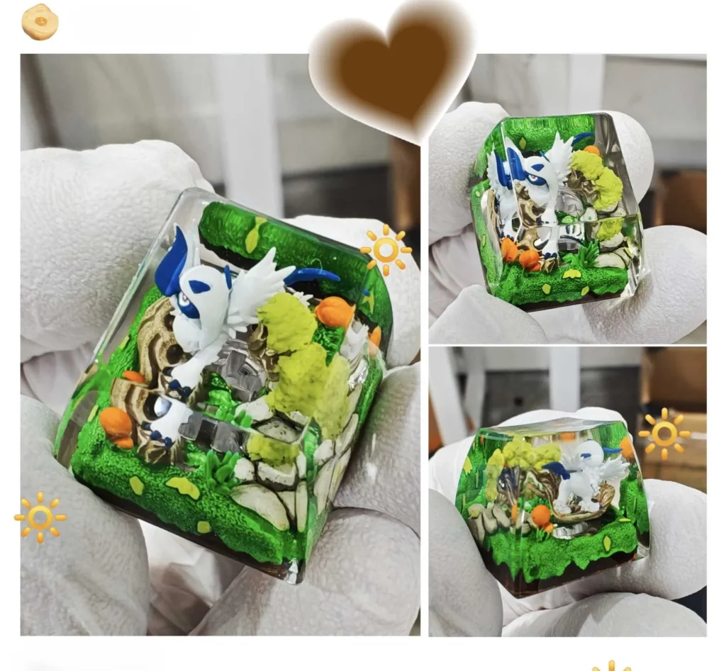 pokemon-mega-absol-transparent-keycap-cover