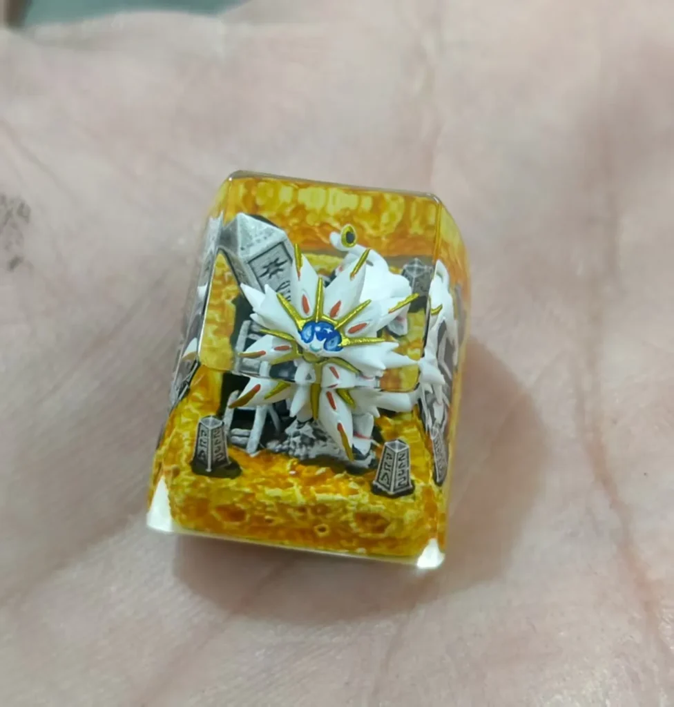 pokemon-solgaleo-transparent-keycap-cover