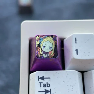 re-zero-beatrice-halloween-themed-keycap-cover