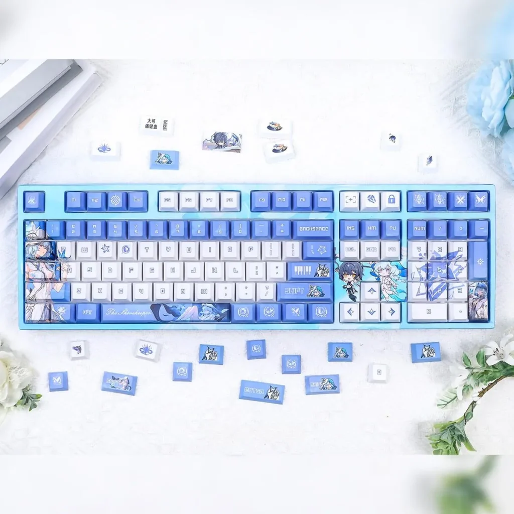 the-shorekeeper-keycap-set-mechanical-keyboard-cover
