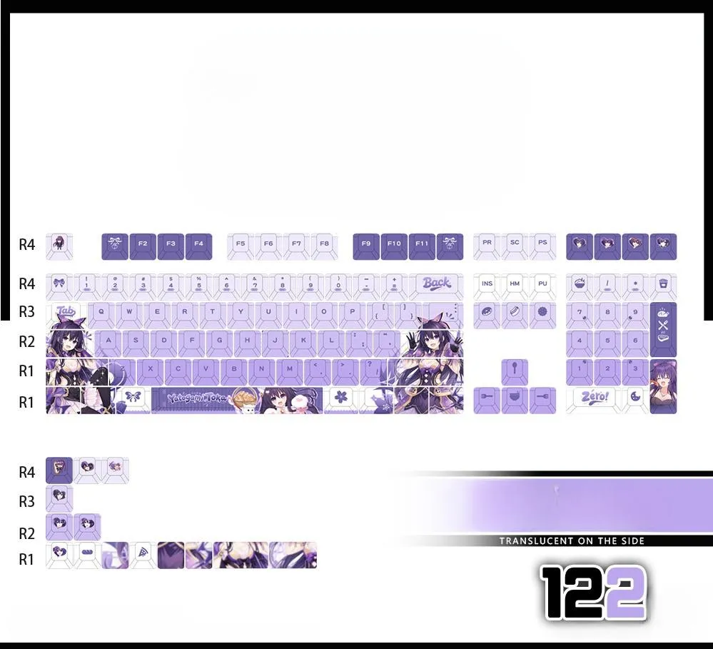 tohka-yatogami-cherry-keycapset-mechanical-keyboard-side