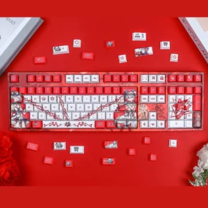 wutheringwaves-camellya-keycap-set-mechanical-keyboard-cover