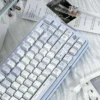 aqua-angel-pbt-keycaps gallery image 2 - detailed keycap view