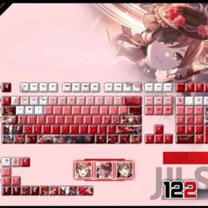 bangdream-imailisa-cherry-keycapset-mechanical-keyboard-cover