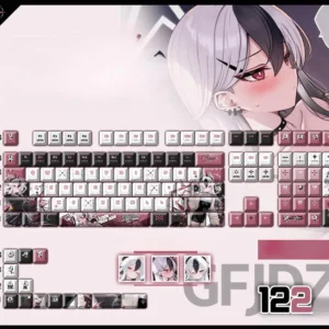 bluearchive-onikatakayoko-cherry-keycapset-mechanical-keyboard-cover