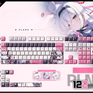 bluearchive-plana-cherry-keycapset-mechanical-keyboard-cover