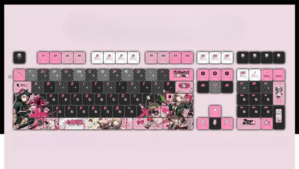 chiaki-nanami-cherry-keycapset-mechanical-keyboard-upfront