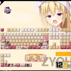 chic-nanamiarihara-cherry-keycapset-mechanical-keyboard-cover