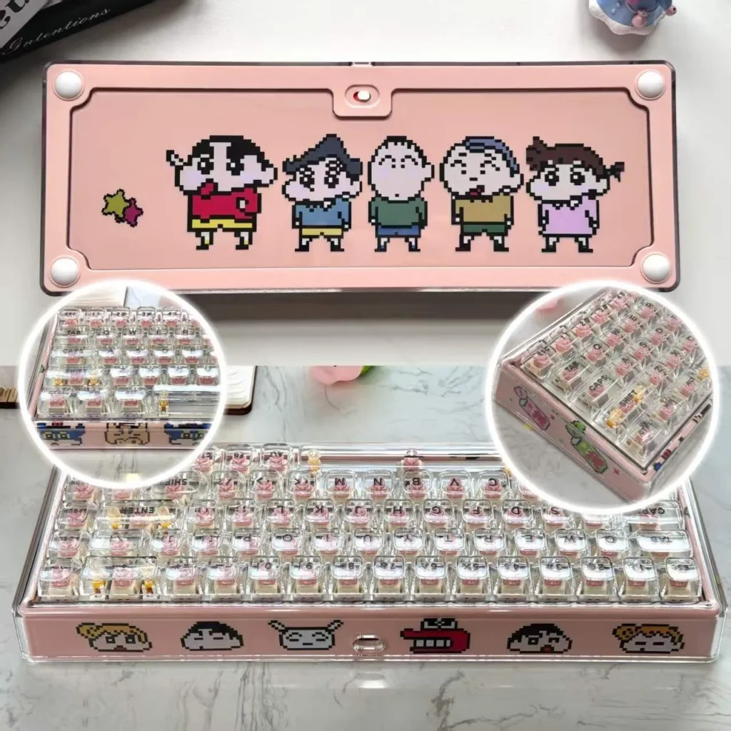 crayonshinchan-characters-base68-trimode-mechanical-keyboard-cover