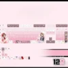 sakura-kinomoto-cherry-keycapset-mechanical-keyboard-side