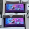 Exquisite Yae Miko Titanium Alloy 2.25U Enter Keycap, showcasing vibrant character art and intricate anime aesthetics on polished metal for Genshin Impact.