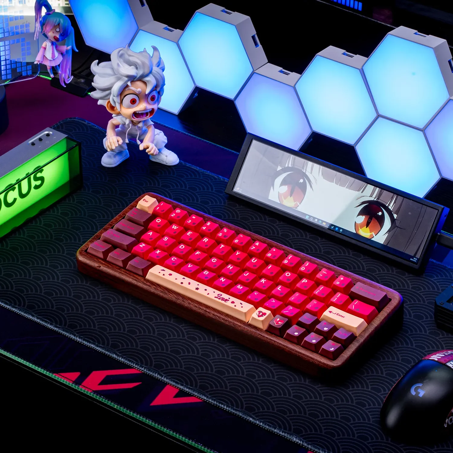 Decadent PBT dye-sublimated liquor chocolate keycaps set. A gallery of gourmet designs, rich creamy tones for mechanical keyboards.