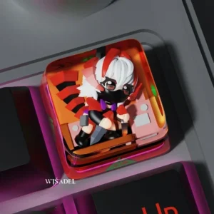 Exclusive Delta Force Hackclaw artisan gaming keycap, showcasing intricate military-grade design and aggressive tactical prowess.