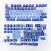 Dr. Ratio Honkai: Star Rail keycaps set, showcasing various angles of their intricate, intellectual design and premium finish, embodying Scholar's Elegance design.