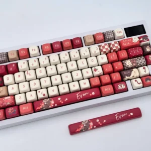 Premium Evan Keycap Set showcasing the unique Light and Night, depicting character motifs, artistic style.